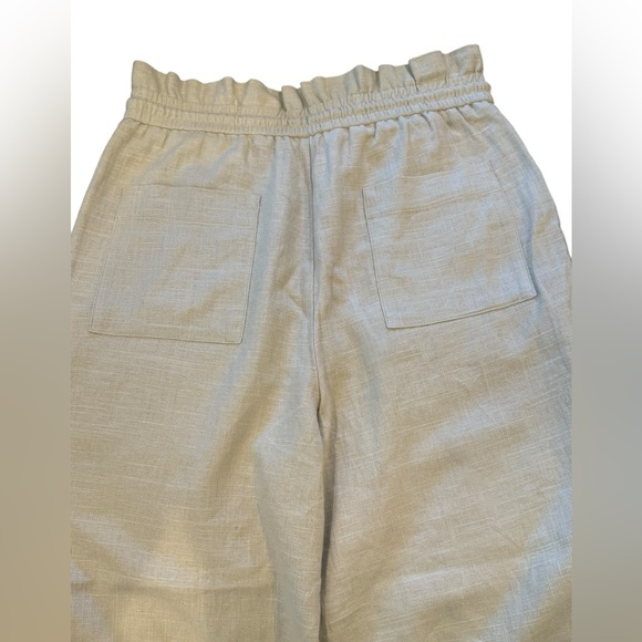 House of Harlow 1960 Revolve ivory linen blend pants | Medium | NWOT - Picture 3 of 4